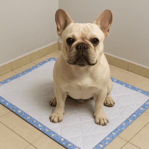 Tapete Higiênico Lavável 100% Algodão - Médio 70 x 70